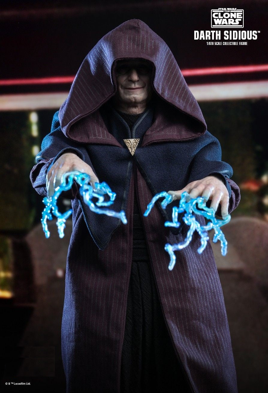 Hot Toys TMS102 Star Wars: The Clone Wars - 1/6 scale Darth Sidious[Pre-Order]