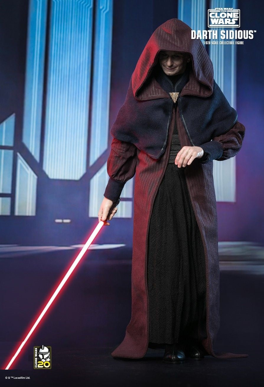 Hot Toys TMS102 Star Wars: The Clone Wars - 1/6 scale Darth Sidious[Pre-Order]