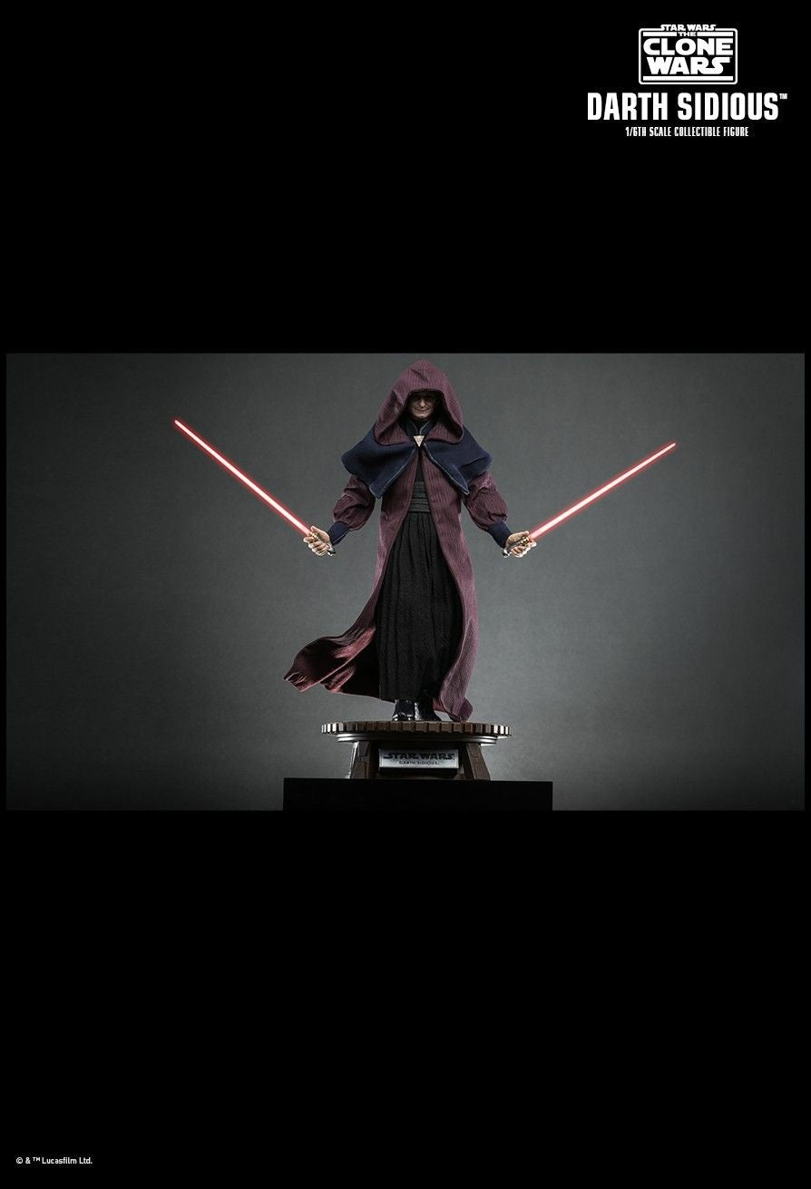 Hot Toys TMS102 Star Wars: The Clone Wars - 1/6 scale Darth Sidious[Pre-Order]