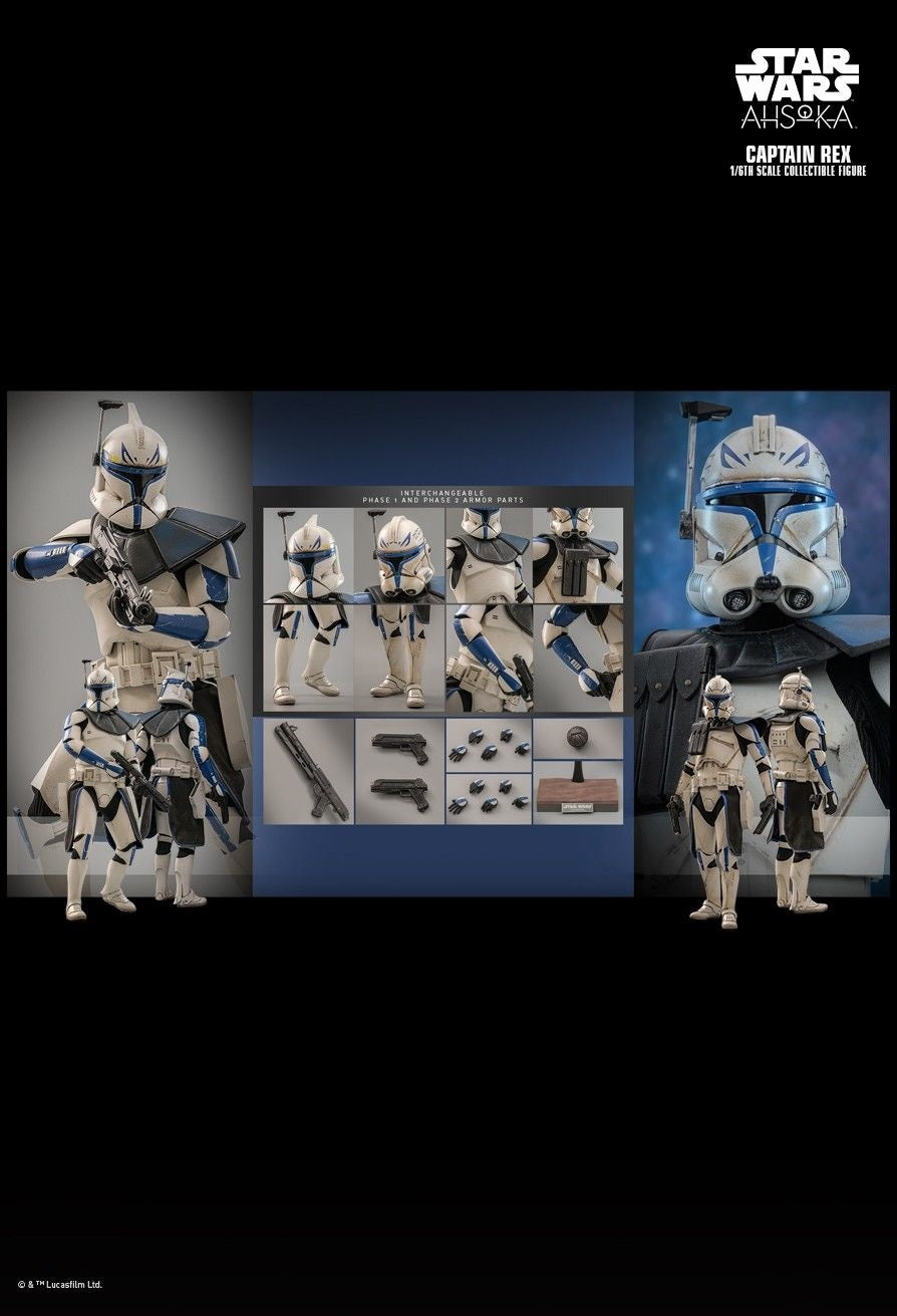 Hot Toys TMS119 Star Wars: Ahsoka - 1/6 scale Captain Rex[Pre-Order]