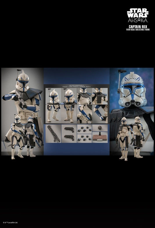 Hot Toys TMS119 Star Wars: Ahsoka - 1/6 scale Captain Rex[Pre-Order]