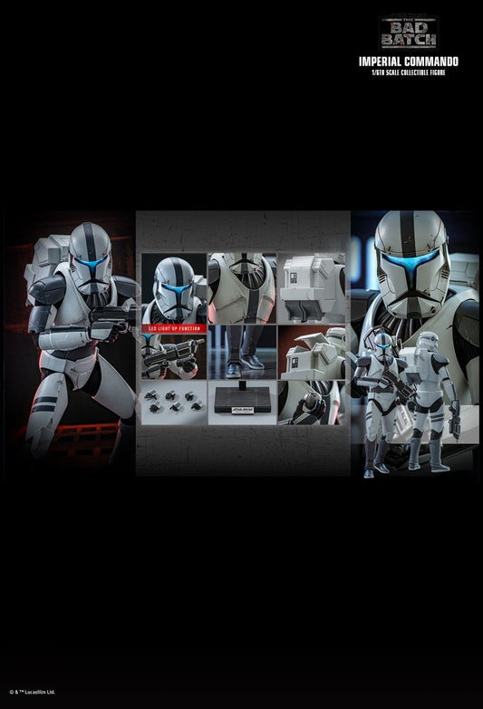 Hot Toys TMS128 Star Wars: The Bad Batch - 1/6 scale Imperial Commando™ Collectible Figure