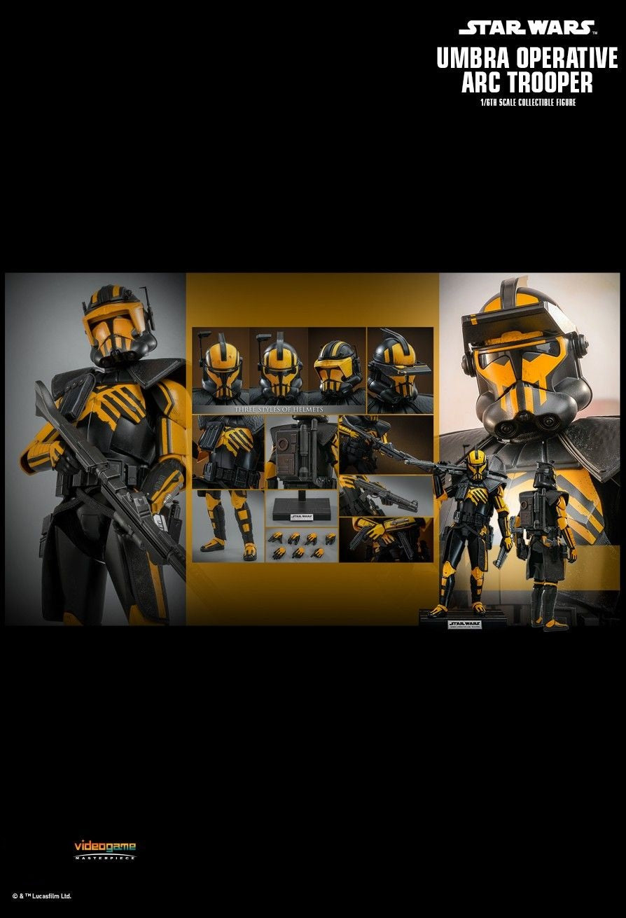 Hot Toys VGM58 Star Wars: Battlefront II - 1/6 scale Umbra Operative ARC Trooper Collectible Figure